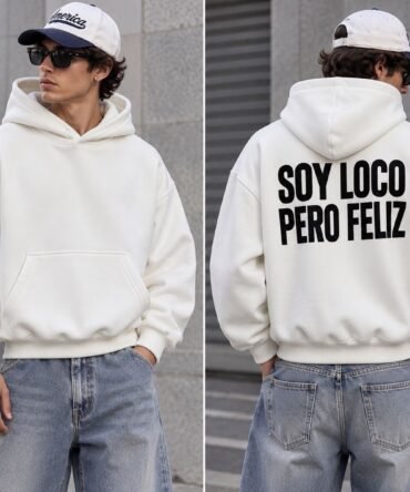 White Pullover Hoodie