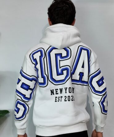 White Pullover Hoodie