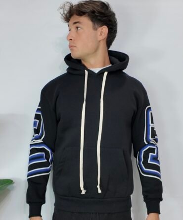 Black Pullover Hoodie